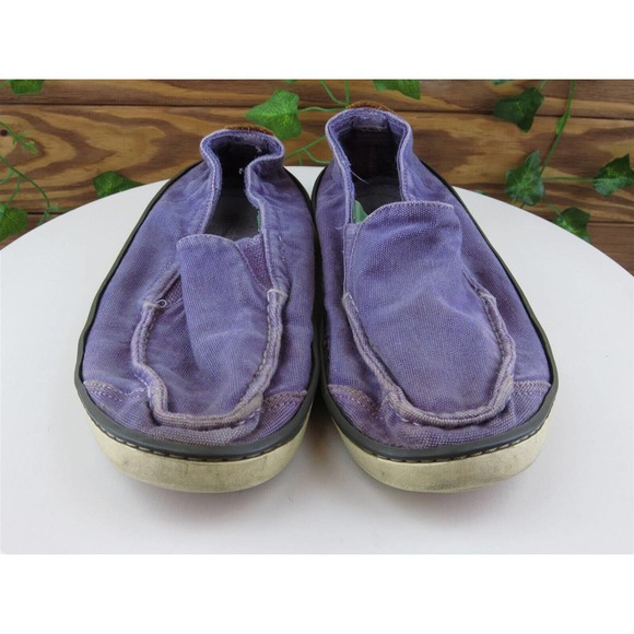 Timberland Size‎ 9.5 Slip-On Shoes Purple Fabric Women M Earthkeepers - Picture 3 of 11